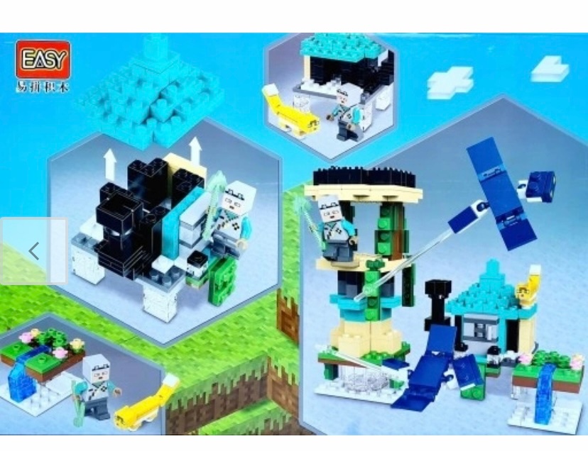 Конструктор майнкрафт "Будинок відьми" Minecraft, 456 деталей