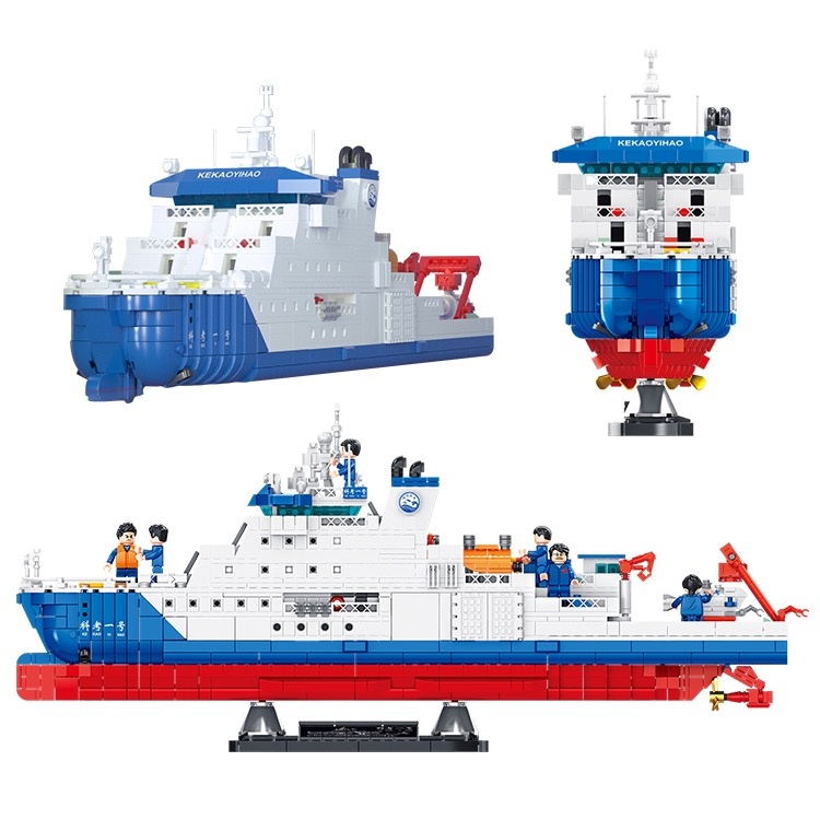 Конструктор Корабель льодокіл, 2185 деталей, PANLOS 688010.