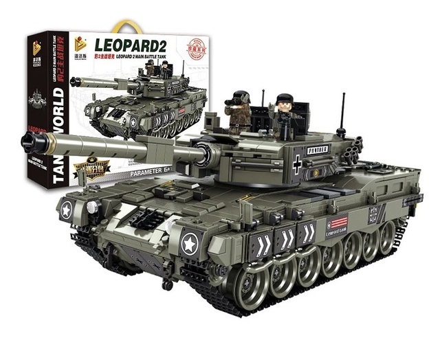 Конструктор Танк Леопард Leopard 2 военная техника Panlos 632003