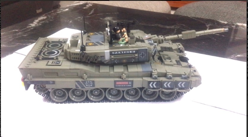 Конструктор Танк Леопард Leopard 2 військова техніка Panlos 632003