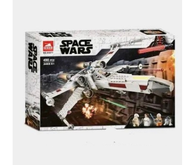 Конструктор Space Wars 60071, Star Wars Истребитель типа Х Люка Скайуокера 490 деталей