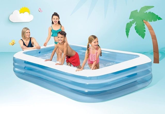 Intex Басейн розміром 305х183х56см, об'єм: 1020л, вага: 7,3 кг, від 6 років