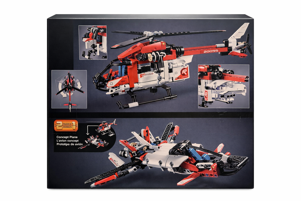 Конструктор Рятувальний Вертоліт Technic, 364 деталі