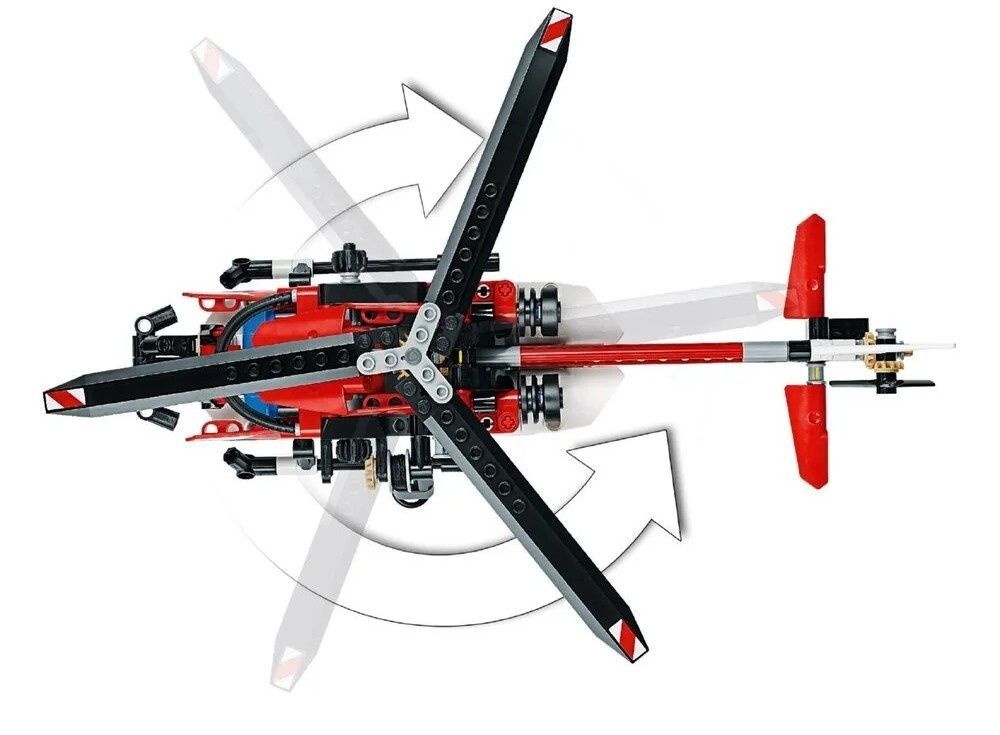 Конструктор Рятувальний Вертоліт Technic, 364 деталі