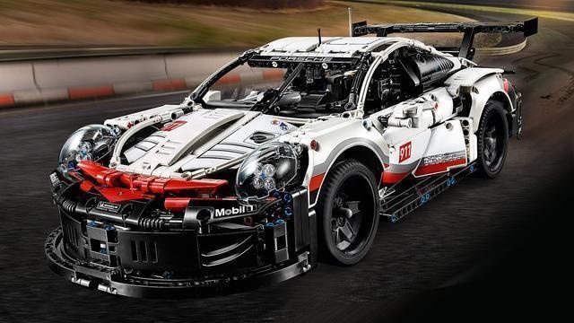 Конструктор Bela 11171 Техник Порш Porsche 911 RSR