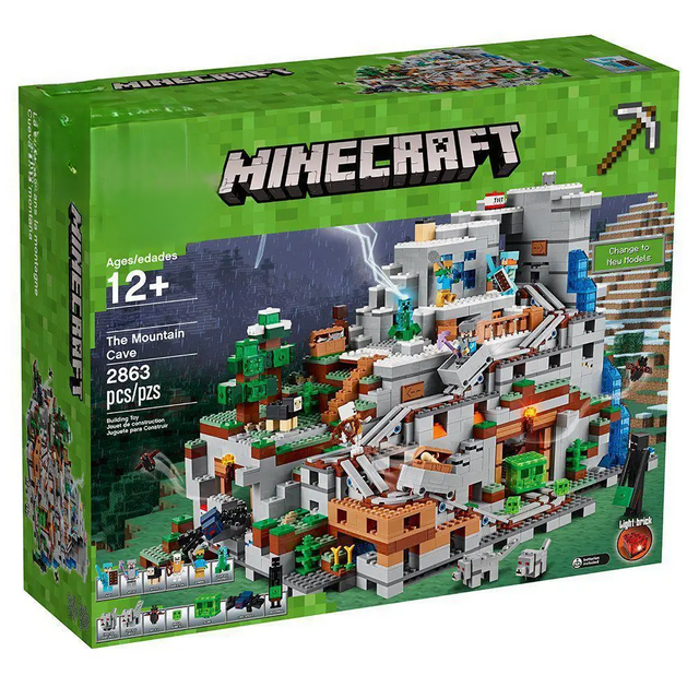 Конструктор Minecraft "Горна печера", 2688 деталей