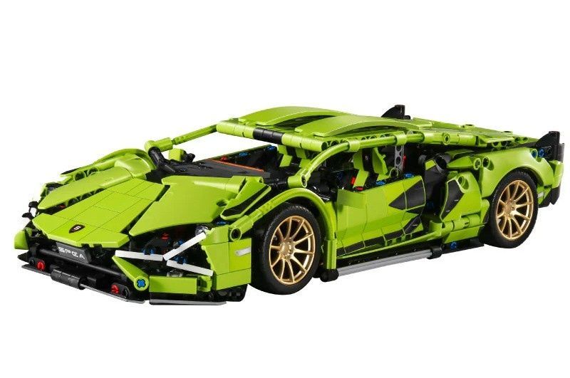 Конструктор Lamborghini Sian, на радіокеруванні, 1280 деталей