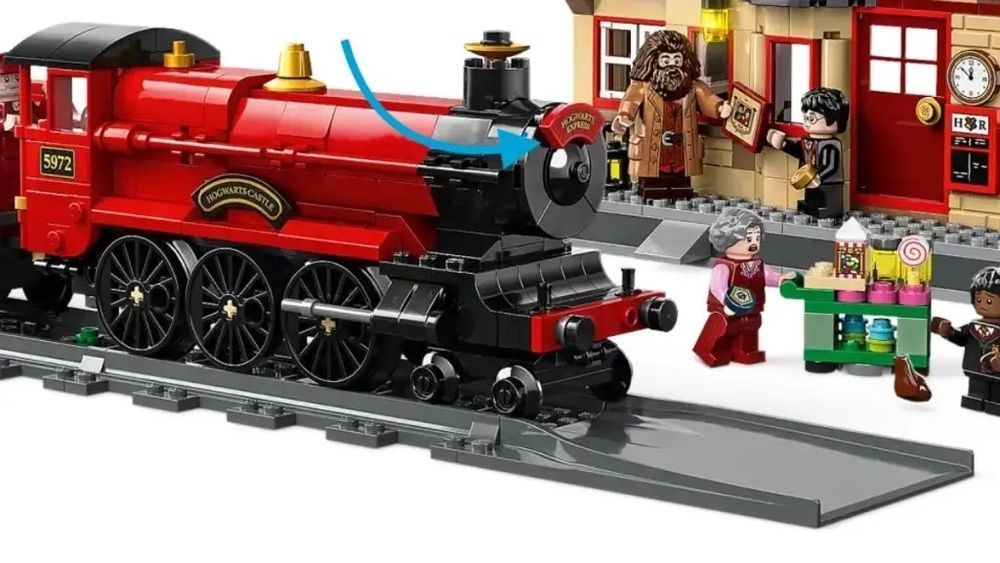 Конструктор Harry Potter Гоґвортський експрес і станція Гоґсмід, 1074 деталі