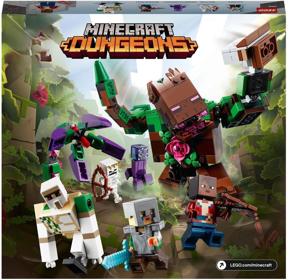 Конструктор Minecraft Гидота з джунглів, 501 деталь
