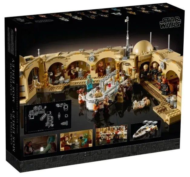 Конструктор Звездные войны "Бар Мос-Эйсли 75290", 3187 деталей, Star Wars