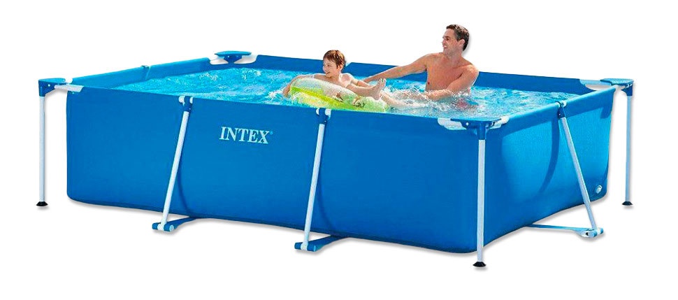 Каркасный бассейн Intex 300х200х65см, объем 3660л воды