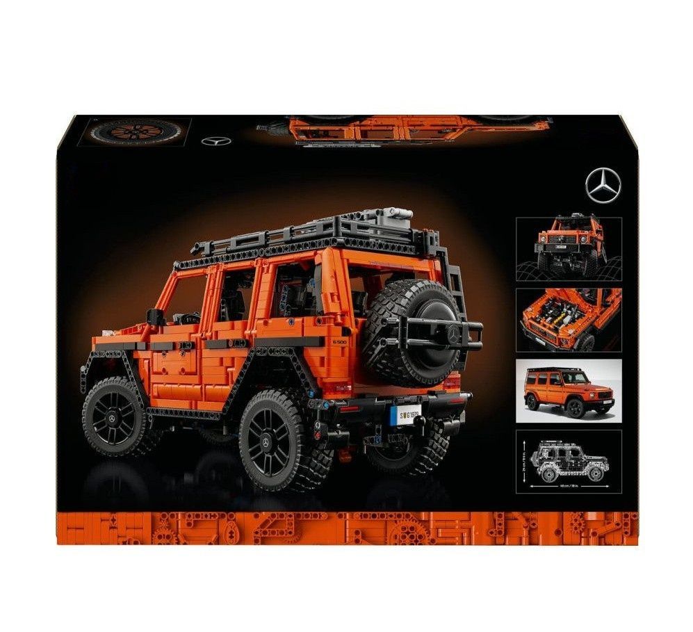 Конструктор Technic Mercedes-Benz Гелендваген G500 Professional Line 42177, 2891 деталей