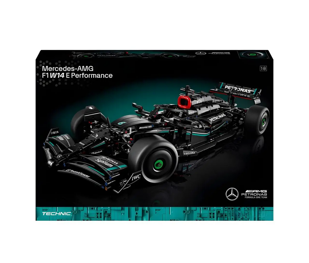Конструктор Technic Гоночний болід Mercedes-AMG F1 W14 E Performance на 1642 деталі (88027)