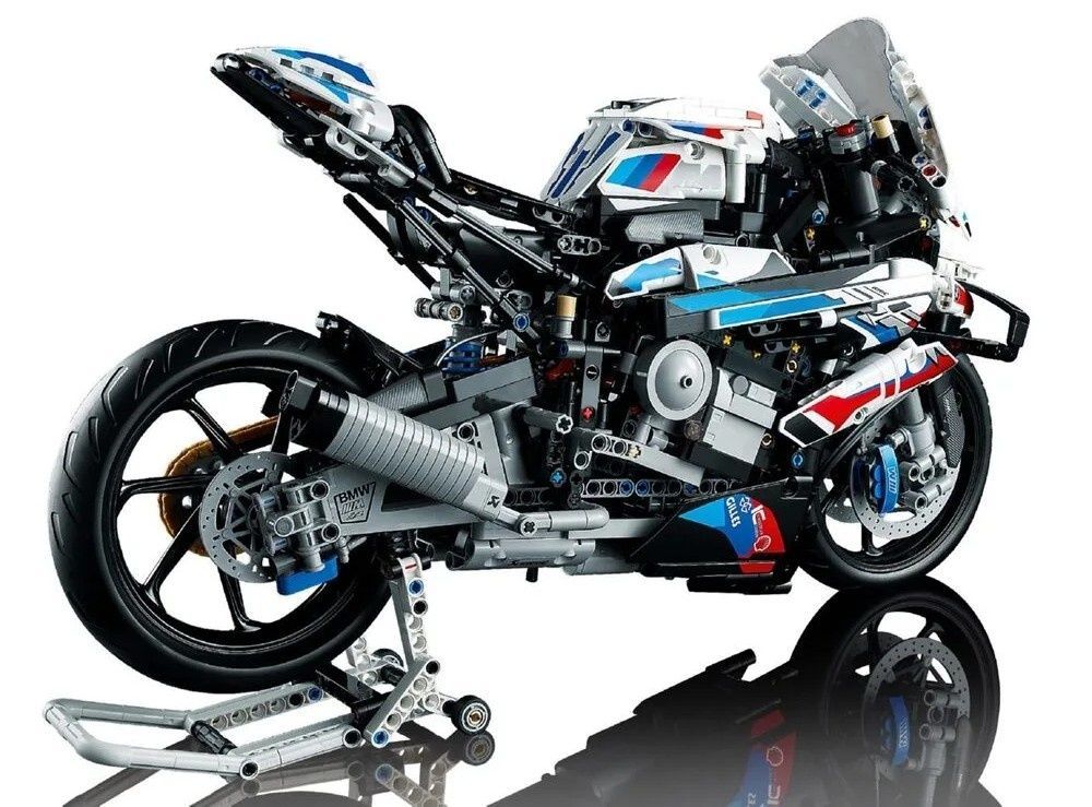 Конструктор мотоцикл BMW M1000RR, 1920 деталей