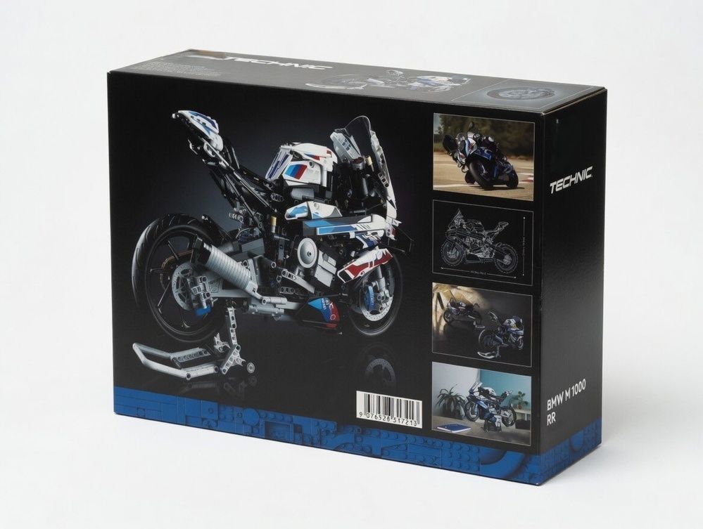 Конструктор мотоцикл BMW M1000RR, 1920 деталей