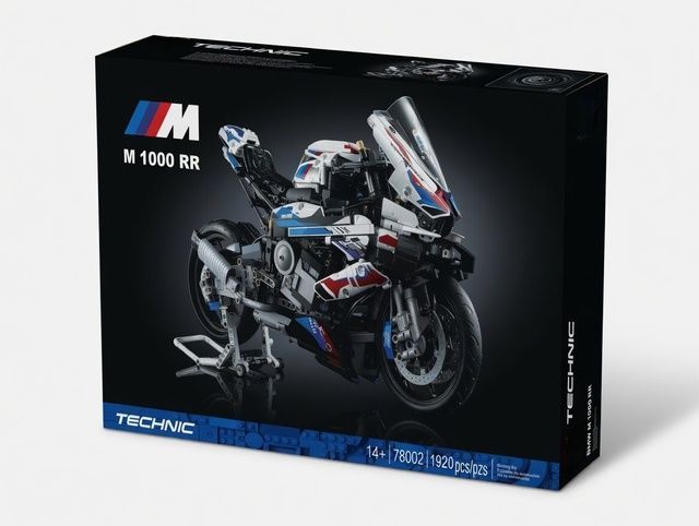 Конструктор мотоцикл BMW M1000RR, 1920 деталей