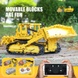 Конструктор бульдозер "Caterpillar D8K" з пультом керування, Mould King 17024, 1003 детали